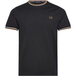 Fred Perry Twin Tipped T-Shirt S Black S Fred Perry Twin Tipped T-Shirt S Black S