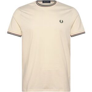 Fred Perry Twin Tipped T-Shirt XS Cream XS Fred Perry Twin Tipped T-Shirt XS Cream XS