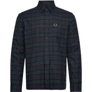 Fred Perry Blackwatch Tartan Brushed Twil S Patterned S Fred Perry Blackwatch Tartan Brushed Twil S Patterned S
