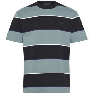 Fred Perry Striped Relaxed T-Shirt S Navy S Fred Perry Striped Relaxed T-Shirt S Navy S