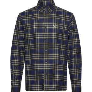 Fred Perry Brushed Twill Tartan Shirt S Patterned S Fred Perry Brushed Twill Tartan Shirt S Patterned S