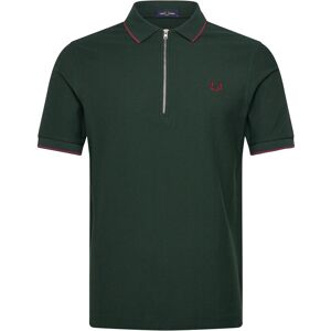 Fred Perry Crepe Pique Polo Shirt S Green S Fred Perry Crepe Pique Polo Shirt S Green S