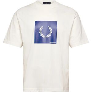 Fred Perry Box Graphic T-Shirt XXL White XXL Fred Perry Box Graphic T-Shirt XXL White XXL