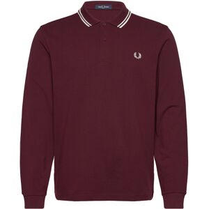 Fred Perry Ls Twin Tipped Fp Shirt XS Burgundy XS Fred Perry Ls Twin Tipped Fp Shirt XS Burgundy XS