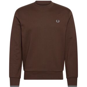 Fred Perry Crew Neck Sweatshirt L Brown L Fred Perry Crew Neck Sweatshirt L Brown L