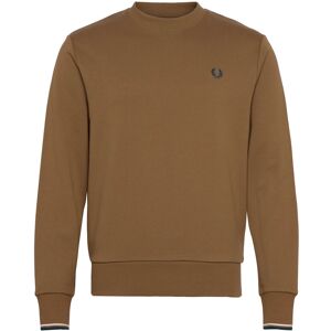 Fred Perry Crew Neck Sweatshirt S Brown S Fred Perry Crew Neck Sweatshirt S Brown S
