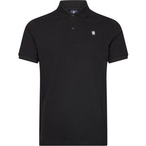 G-Star Dunda Slim Polo S\S L Black L G-Star Dunda Slim Polo S\S L Black L
