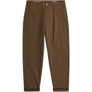 G-Star Pleated Chino Relaxed Tapered 36 x 32 Brown 36 x 32 G-Star Pleated Chino Relaxed Tapered 36 x 32 Brown 36 x 32