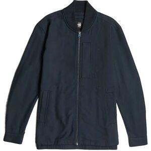 G-Star Bomber Collar Zip Overshirt L Blue L G-Star Bomber Collar Zip Overshirt L Blue L