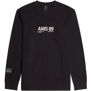 G-Star Ams 89 L\S R T S Black S G-Star Ams 89 L\S R T S Black S