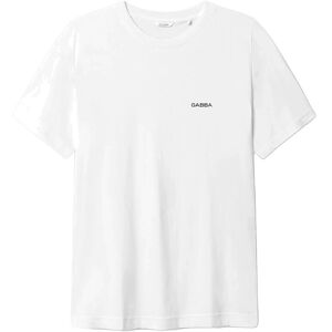 Gabba Dune Logo Hvit Herre T-skjorte - Top Gabba Dune Logo Hvit Herre T-skjorte - Top