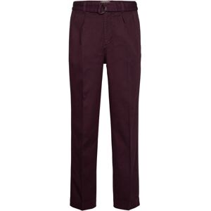 Gant Belted Pleat Chinos 31 Burgundy 31 Gant Belted Pleat Chinos 31 Burgundy 31