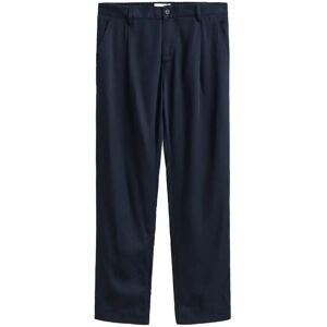 Gant Reg Lyocell Pants 31 Navy 31 Gant Reg Lyocell Pants 31 Navy 31