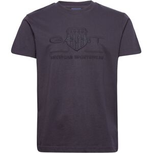 Gant Reg Tonal Shield Ss T-Shirt XXL Black XXL Gant Reg Tonal Shield Ss T-Shirt XXL Black XXL