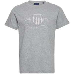 Gant Reg Tonal Shield Ss T-Shirt XL Grey XL Gant Reg Tonal Shield Ss T-Shirt XL Grey XL