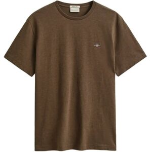Gant Shield T-Shirt S Brown S Gant Shield T-Shirt S Brown S