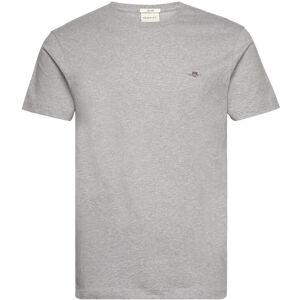 Gant Slim Shield Ss T-Shirt XXXL Grey XXXL Gant Slim Shield Ss T-Shirt XXXL Grey XXXL