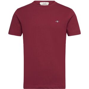 Gant Slim Shield Ss T-Shirt XXXL Burgundy XXXL Gant Slim Shield Ss T-Shirt XXXL Burgundy XXXL