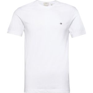 Gant Slim Shield Ss T-Shirt XXXL White XXXL Gant Slim Shield Ss T-Shirt XXXL White XXXL