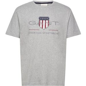 Gant Reg Archive Shield Ss T-Shirt L Grey L Gant Reg Archive Shield Ss T-Shirt L Grey L