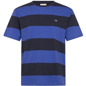 Gant Bar Stripe Ss T-Shirt M Blue M Gant Bar Stripe Ss T-Shirt M Blue M