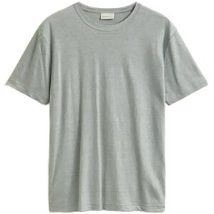 Gant Linen Ss T-Shirt M Grey M Gant Linen Ss T-Shirt M Grey M