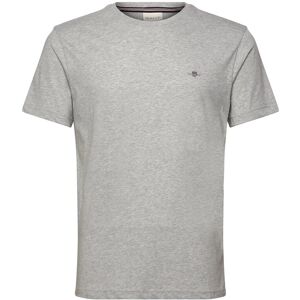 Gant Shield Logo Ss T-Shirt M Grey M Gant Shield Logo Ss T-Shirt M Grey M