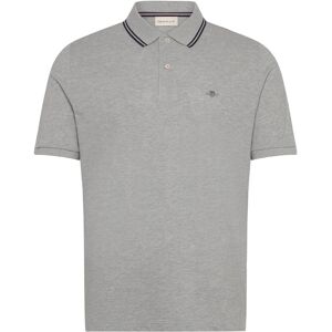 Gant Tipping Collar Ss Polo XS Grey XS Gant Tipping Collar Ss Polo XS Grey XS