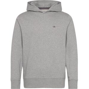 Gant Shield Logo Hoodie M Grey M Gant Shield Logo Hoodie M Grey M