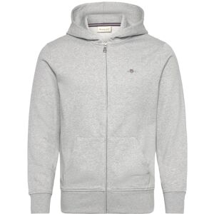 Gant Shield Logo Zip Hoodie XL Grey XL Gant Shield Logo Zip Hoodie XL Grey XL