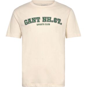 Gant Graphic Ss T-Shirt S Cream S Gant Graphic Ss T-Shirt S Cream S