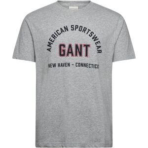 Gant Printed Graphic Ss T-Shirt XXXL Grey XXXL Gant Printed Graphic Ss T-Shirt XXXL Grey XXXL