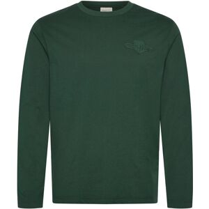 Gant Reg Tonal Shield Ls T-Shirt S Green S Gant Reg Tonal Shield Ls T-Shirt S Green S