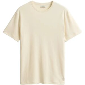 Gant Interlock Ss Tshirt M Cream M Gant Interlock Ss Tshirt M Cream M