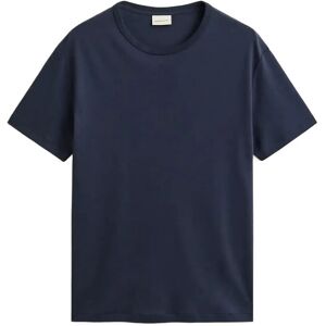 Gant Interlock Ss Tshirt M Navy M Gant Interlock Ss Tshirt M Navy M