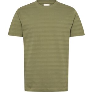 Gant Texture Stripe Ss Tshirt XXXL Khaki XXXL Gant Texture Stripe Ss Tshirt XXXL Khaki XXXL