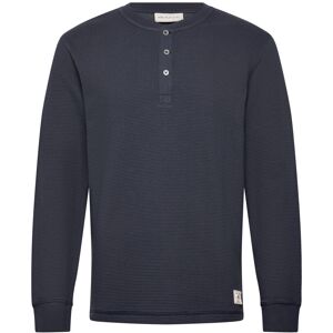 Gant Washed Waffle Henley XL Navy XL Gant Washed Waffle Henley XL Navy XL