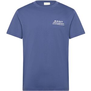 Gant Small Graphic Ss Tshirt XXXL Blue XXXL Gant Small Graphic Ss Tshirt XXXL Blue XXXL