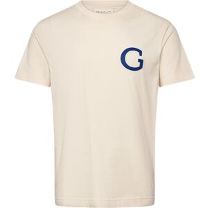 Gant G Badge Ss Tshirt M Cream M Gant G Badge Ss Tshirt M Cream M