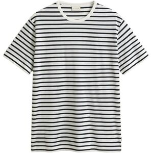 Gant Pima Stripe Ss Tshirt L White L Gant Pima Stripe Ss Tshirt L White L