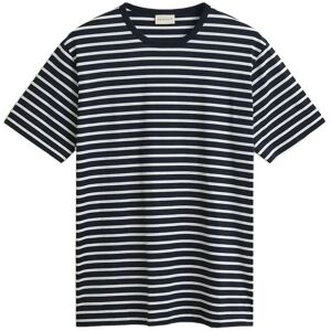 Gant Pima Stripe Ss Tshirt M Navy M Gant Pima Stripe Ss Tshirt M Navy M