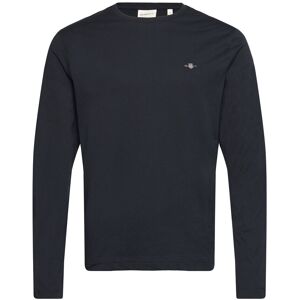 Gant Reg Shield Ls T-Shirt XXXL Black XXXL Gant Reg Shield Ls T-Shirt XXXL Black XXXL