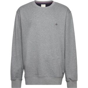 Gant Reg Shield C-Neck Sweat XXXL Grey XXXL Gant Reg Shield C-Neck Sweat XXXL Grey XXXL