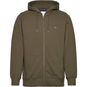 Gant Reg Shield Full Zip Hoodie L Khaki L Gant Reg Shield Full Zip Hoodie L Khaki L