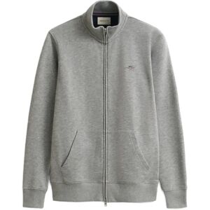 Gant Reg Shield Full Zip Sweat M Grey M Gant Reg Shield Full Zip Sweat M Grey M