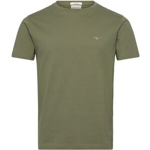 Gant Slim Pique Ss T-Shirt XXXL Khaki XXXL Gant Slim Pique Ss T-Shirt XXXL Khaki XXXL
