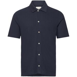 Gant Textured Ss Shirt M Navy M Gant Textured Ss Shirt M Navy M