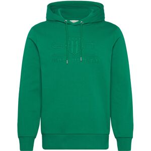 Gant Reg Tonal Shield Hoodie M Green M Gant Reg Tonal Shield Hoodie M Green M