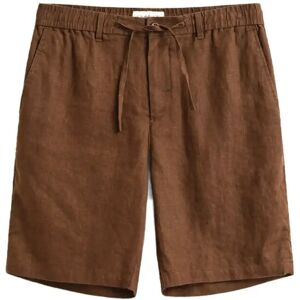 Gant Reg Linen Ds Shorts M Brown M Gant Reg Linen Ds Shorts M Brown M