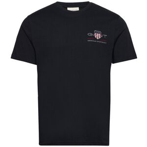 Gant Reg Archive Shield Emb Ss T-Shirt M Black M Gant Reg Archive Shield Emb Ss T-Shirt M Black M